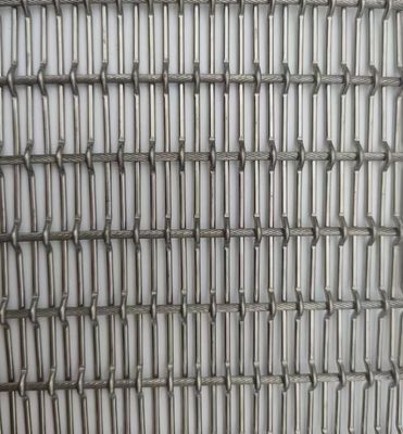 Revestimiento anodizante Cuadrado de tejido de malla metálica ligera y flexible