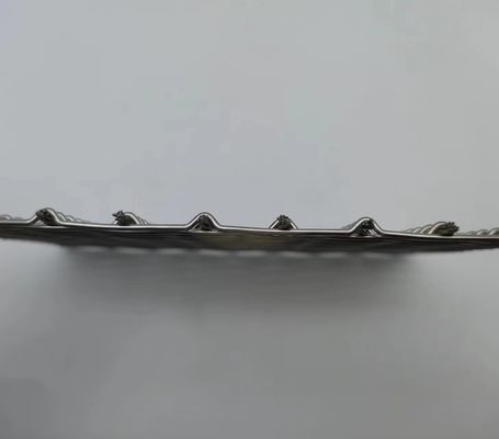 Revestimiento anodizante Cuadrado de tejido de malla metálica ligera y flexible