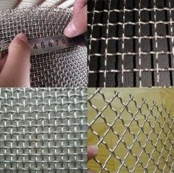 30m OEM Galvanizado de malla de alambre encrucijado en la detección y filtración