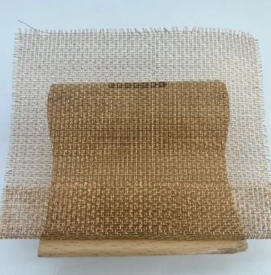 Alta flexibilidad de malla de alambre tejido decorativo para techos arquitectónicos