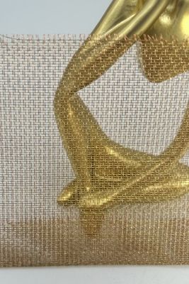 Alta flexibilidad de malla de alambre tejido decorativo para techos arquitectónicos