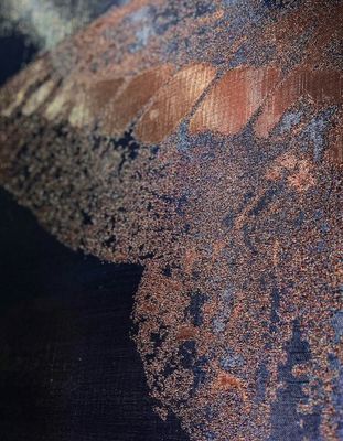 Mural de malla de alambre tejido de alta durabilidad para tejido de malla 3d