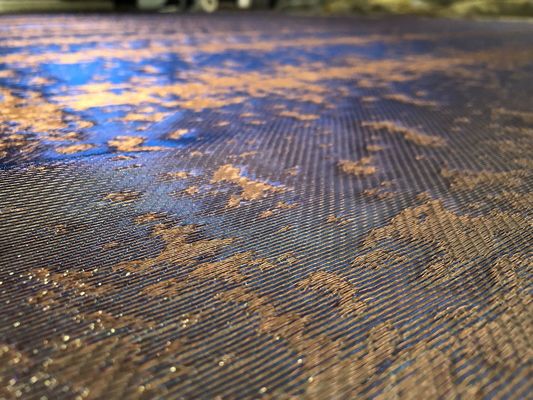 Mural de malla de alambre tejido de alta durabilidad para tejido de malla 3d