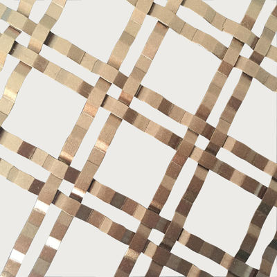 Rejilla decorativa de malla protectora pulida Construcción resistente y ecológica