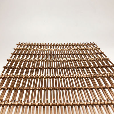 1m-2m de ancho fachadas de malla de alambre para diseño arquitectónico