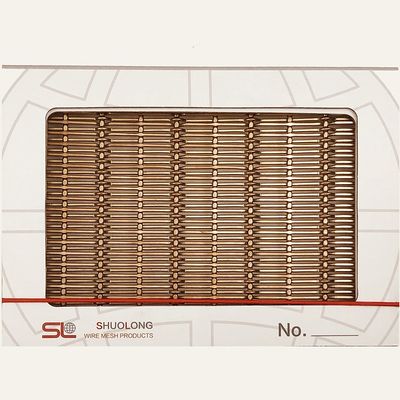 1m-2m de ancho fachadas de malla de alambre para diseño arquitectónico