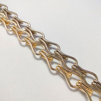 Cadenas de gancho de aluminio Decoración para el hogar Control de plagas Partición de hotel personalizada Fabricantes de cortinas de cuentas de gancho de aluminio al por mayor
