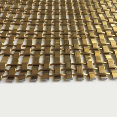 Tamaño de apertura de malla arquitectónica de acero inoxidable 1,2 mm 5,0 mm Diámetro del alambre 0,8 mm 2,0 mm longitud 30 m
