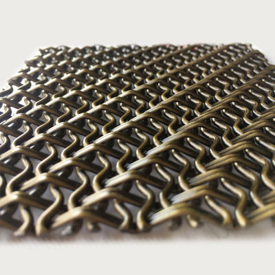Tipo de tejido tejido holandés Decorativo de malla de alambre tejido Tamaño 2mm-100mm Durable