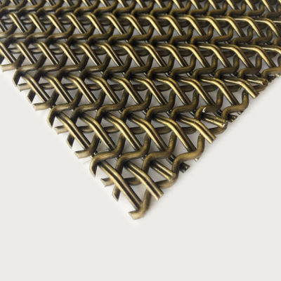 Tipo de tejido tejido holandés Decorativo de malla de alambre tejido Tamaño 2mm-100mm Durable
