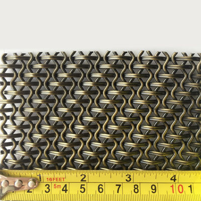 Tipo de tejido tejido holandés Decorativo de malla de alambre tejido Tamaño 2mm-100mm Durable