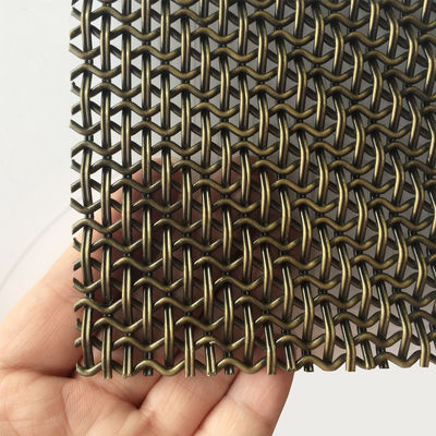 Tipo de tejido tejido holandés Decorativo de malla de alambre tejido Tamaño 2mm-100mm Durable