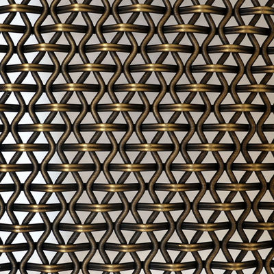 Tipo de tejido tejido holandés Decorativo de malla de alambre tejido Tamaño 2mm-100mm Durable