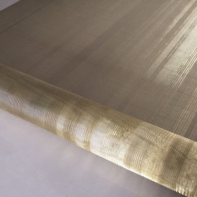 Receptor de alta resistencia a las temperaturas de vidrio de malla de alambre laminada 1-2m