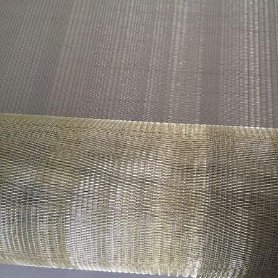 Receptor de alta resistencia a las temperaturas de vidrio de malla de alambre laminada 1-2m