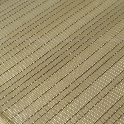 Receptor de alta resistencia a las temperaturas de vidrio de malla de alambre laminada 1-2m