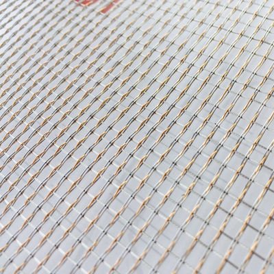 Reja de alambre laminado de vidrio personalizado para techos y gráficos grabados