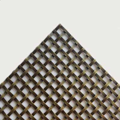 Malla de alambre tejido arquitectónica versátil con 5 mm de espesor y 2,0 mm de diámetro de cable X 3