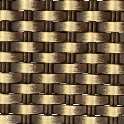 Cuadrícula de metal decorativa personalizable para diseños únicos de puertas de gabinetes acentos de estanterías interiores de gama alta