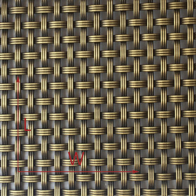 Panel de malla de acero inoxidable para la decoración de superficies duras únicas en interiores residenciales comerciales