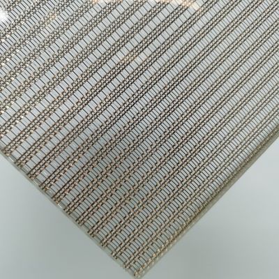 Reja de alambre laminada de vidrio de oro 10-100 Reja para diversas aplicaciones