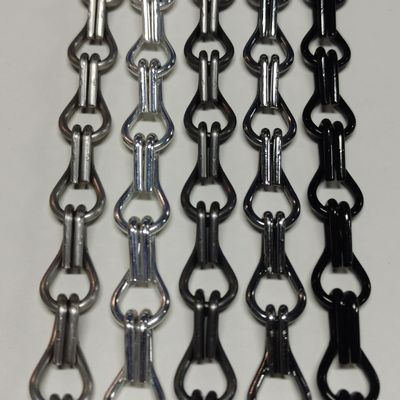 Mosquitera de Cadena de Aluminio Flexible Adecuada para Almacenes, Fábricas y Edificios Comerciales, Proporcionando Control de Insectos