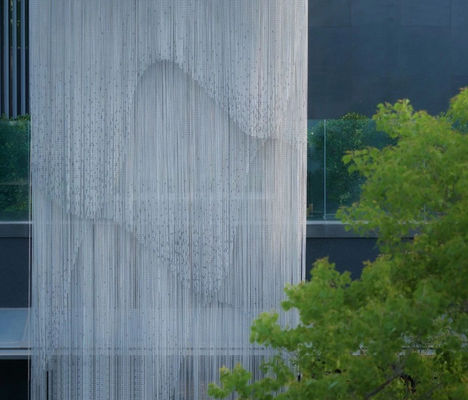 Mosquitera de Cadena de Aluminio Flexible Adecuada para Almacenes, Fábricas y Edificios Comerciales, Proporcionando Control de Insectos