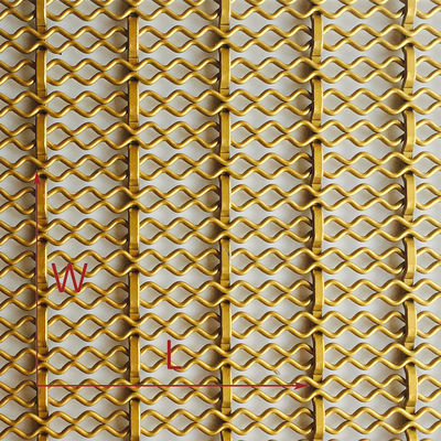 Rejas de alambre arquitectónico para paneles de techo y luminarias