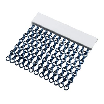1Diámetro de alambre de.5 mm Enlace de cadena de pantalla de vuelo de aluminio