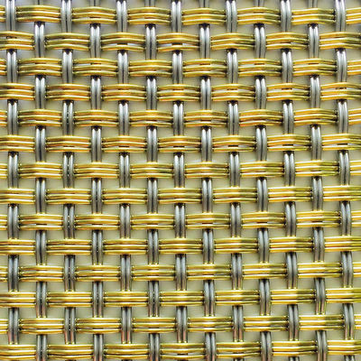 Rejas de alambre decorativo para gabinetes de acero inoxidable de larga duración