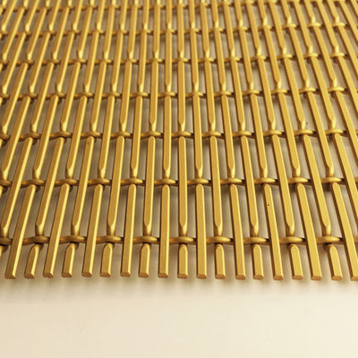 Panel de pared de pantalla de aluminio metálico