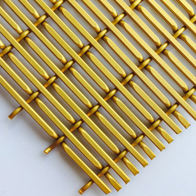 Panel de pared de pantalla de aluminio metálico