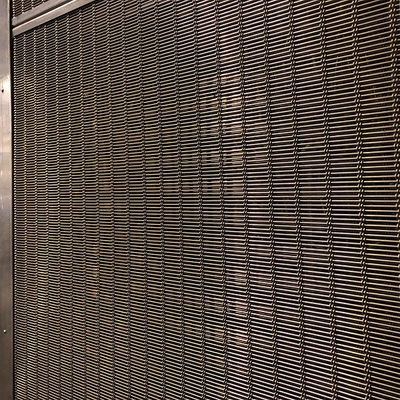 Mercado de paneles de malla de alambre de acero inoxidable rectangular con resistencia al desgaste
