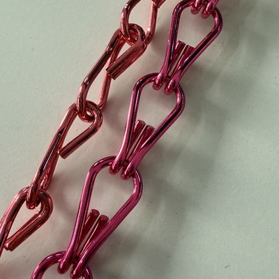 Performance Chain Link Fly Screen con patrón de cortina personalizado