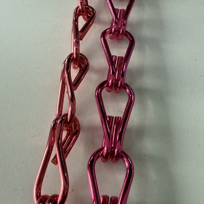 Performance Chain Link Fly Screen con patrón de cortina personalizado
