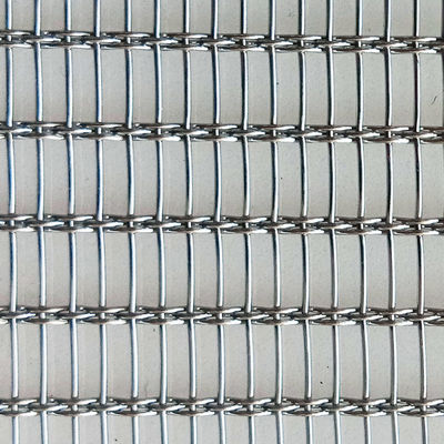 Arquitectónico vidrio laminado incrustado malla de acero inoxidable ANSI estándar divisores de habitación con patrones únicos
