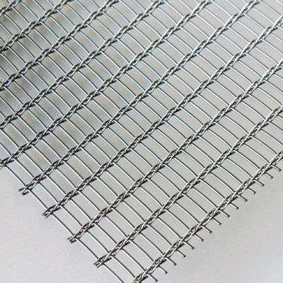 Arquitectónico vidrio laminado incrustado malla de acero inoxidable ANSI estándar divisores de habitación con patrones únicos