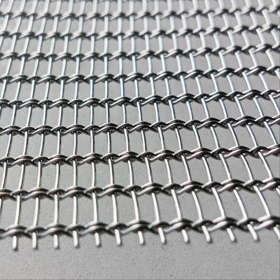 Arquitectónico vidrio laminado incrustado malla de acero inoxidable ANSI estándar divisores de habitación con patrones únicos