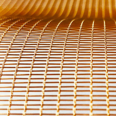 Rejas metálicas de acero inoxidable para paneles de vidrio laminados decorativos de seguridad