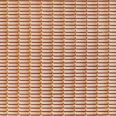 Rejas metálicas de acero inoxidable para paneles de vidrio laminados decorativos de seguridad
