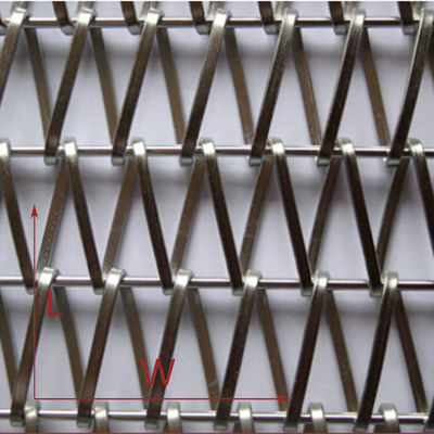 10 mm de espesor Arquitectura Tejido de metal Solución perfecta para edificios estructurales