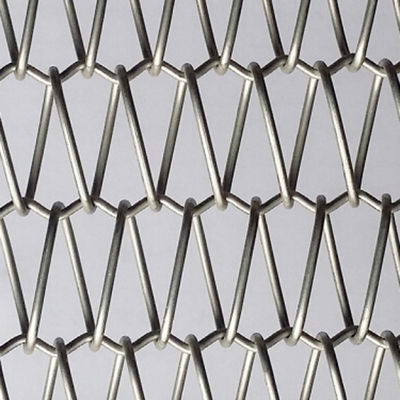 10 mm de espesor Arquitectura Tejido de metal Solución perfecta para edificios estructurales