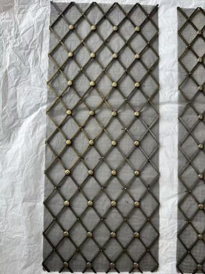 0.6m-2.4m de ancho Rejillas decorativas de malla de alambre para la puerta del gabinete