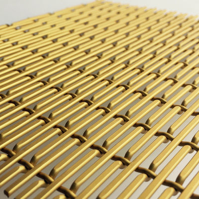 Diseño de pantallas metálicas paneles de pared decorativos para salas de estar partición de aluminio malla de alambre divisores de salas