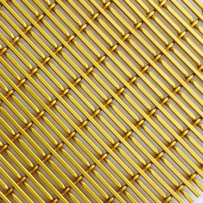 Diseño de pantallas metálicas paneles de pared decorativos para salas de estar partición de aluminio malla de alambre divisores de salas