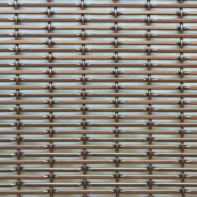 Superior Economía Medioambiental Tela de tejido de 17,5 mm de malla de alambre tejido decorativo