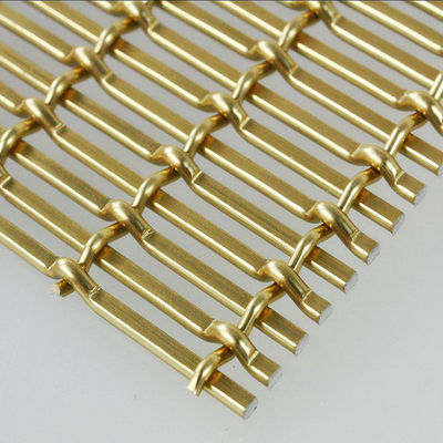 1.5mm/2mm Diámetro de Warp malla de alambre con 45,7% de área de apertura para el trabajo pesado industrial