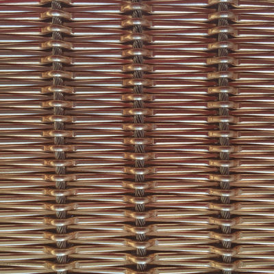 Resistente a la corrosión redonda decorativa malla de alambre tejido hermosa decoración duradera