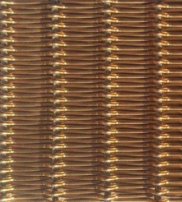 Resistente a la corrosión redonda decorativa malla de alambre tejido hermosa decoración duradera