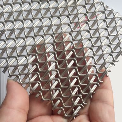 4.5mm espesor de malla de acero inoxidable Rejas decorativas de alambre para puertas de gabinetes metálicos